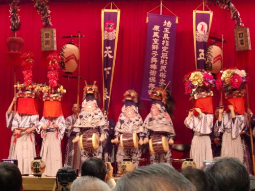 原馬室の獅子舞い/
