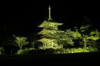 「安久津八幡神社三重塔 期間限定ライトアップ」の画像