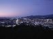 舞鶴山から見る天童の夜景♪：2017/08/01 17:43