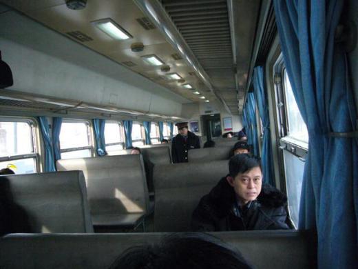 汽車の中の写真です/