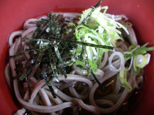 かわいらしく「手打ち蕎麦」も味わえます。/