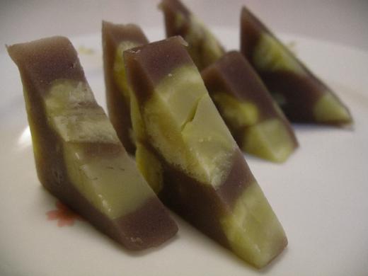 この見事なまでの栗のボリューム。/