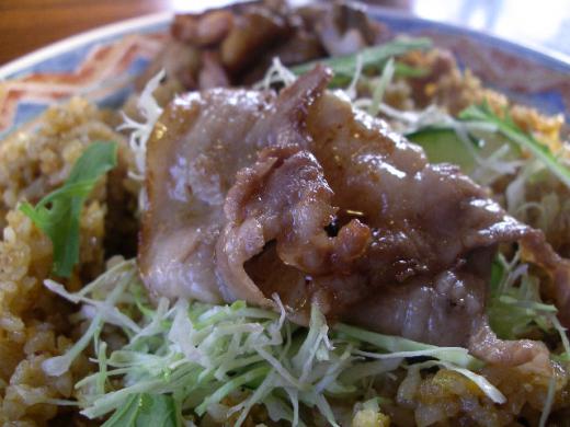 ドライカレーのアップ!/