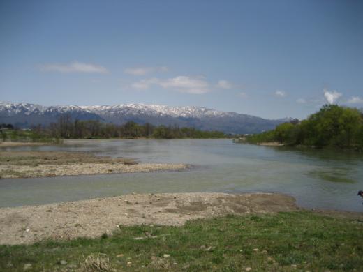 日本三大急流の最上川/