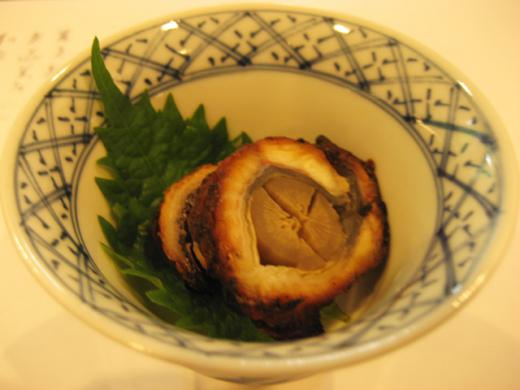 前菜の旬の小鉢です。/