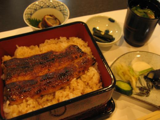 うな重・松セットです。/