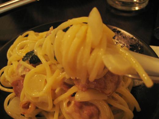 スパゲッティーのアップ/