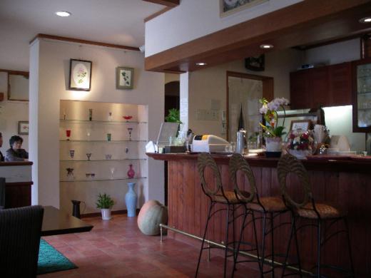 可憐さと落ち着きを感じる素敵な店内です。/