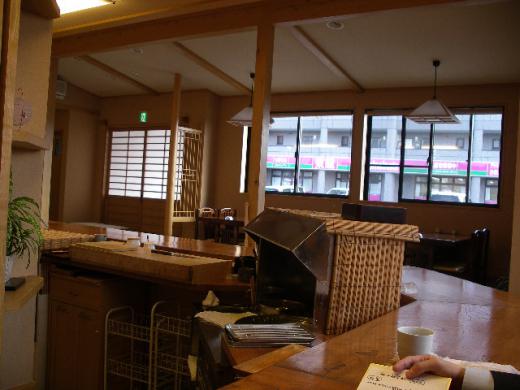 しっとりした店内/