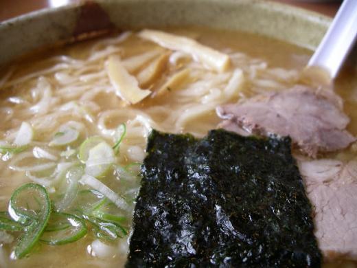 味噌ラーメンのアップ!/