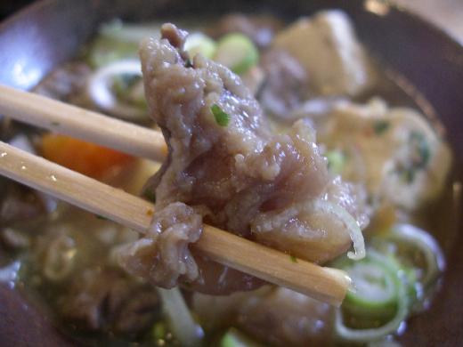 プルプルの牛の煮込み具合/