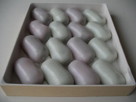 かわいらしく福餅が並んでます。/