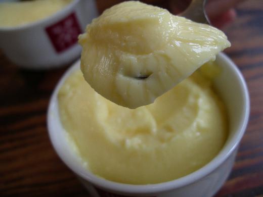 卵の風味がたっぷり楽しめるプリンです。/