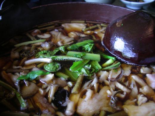 具だくさんのお鍋の中をアップ!!/