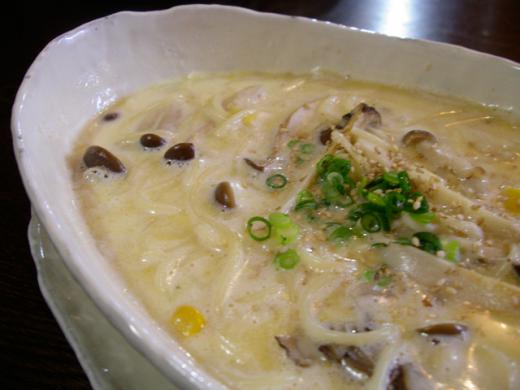 コーンクリームスープ&パスタ好きにはたまりません。/