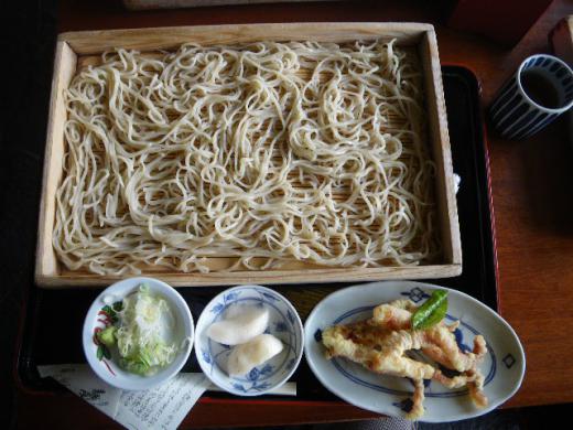 西蔵王の湧水をつかったお蕎麦/