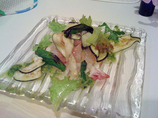 真鯛のカルパッチョ/