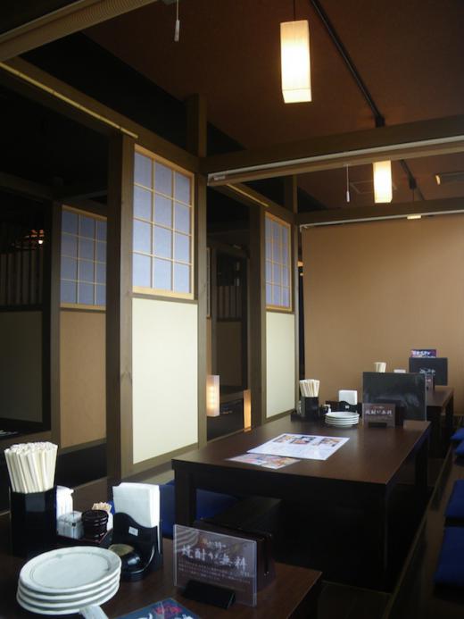 和風モダンな店内光景/