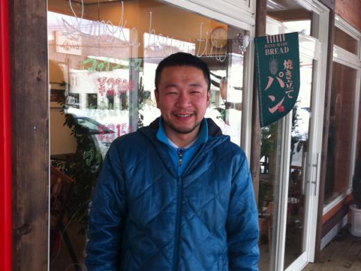 気さくなオーナーさんです/