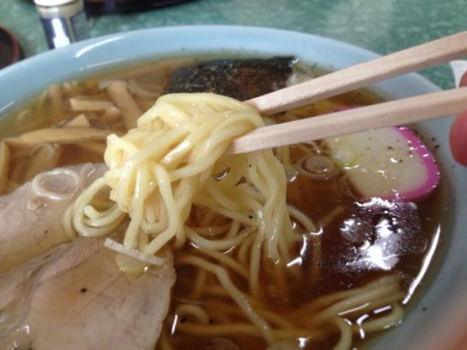 あっさりとした中華そばです/