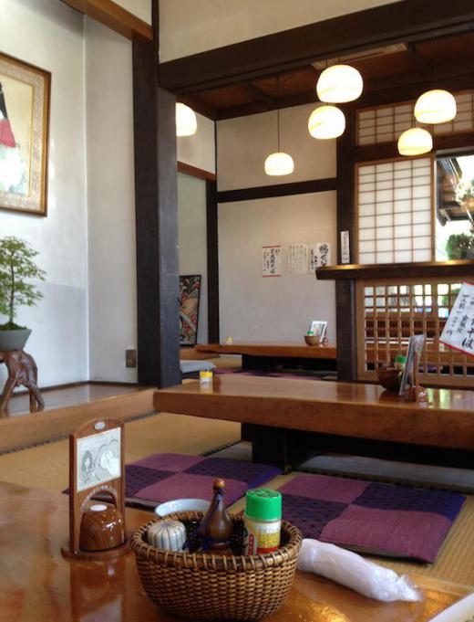 広々とした店内です。/
