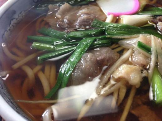 馬肉と行者菜の愛称は抜群です/