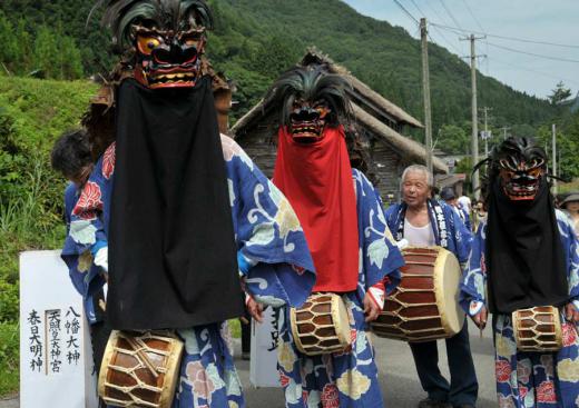 綱木獅子踊り、その4/