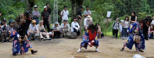 綱木獅子踊り、その10/