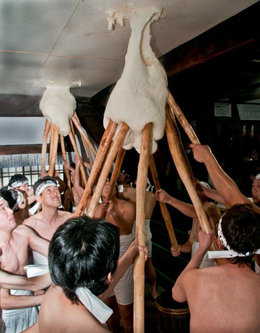 年越し餅つき、その3/