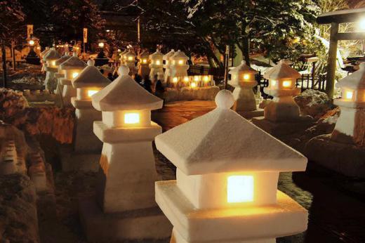 The 41st Uesugi Snow Lantern Festival/
