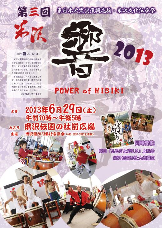 米沢響2013/