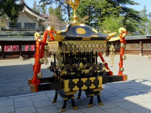2017-5-2 上杉神社にお神輿/