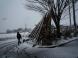猛烈な春の吹雪:2012/04/04 08:29