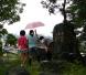「学者如登山」 赤湯小学校校庭:2011/06/27 05:53