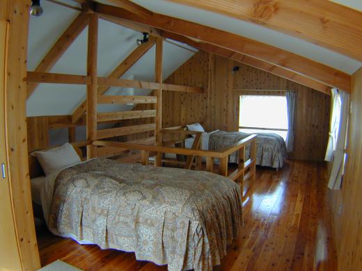 シングルタイプの2階/