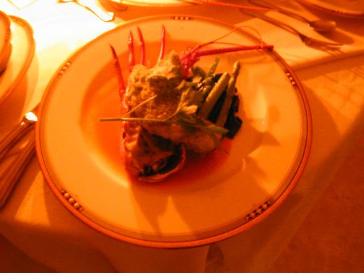 コースもなかなか。/