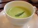 ミネラル農法のアスパラガス冷製スープ:2006/08/08 17:00