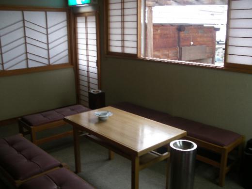 湯上がりにリラックスできる休憩所/