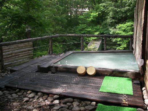 唐松林に囲まれた絶好のロケーション/