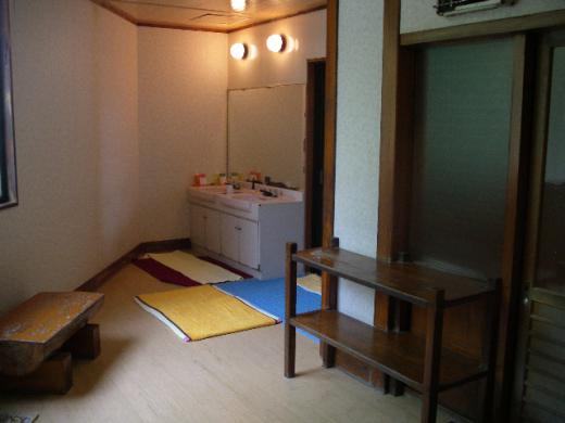 脱衣所です。/