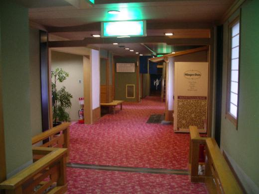 館内廊下です。/