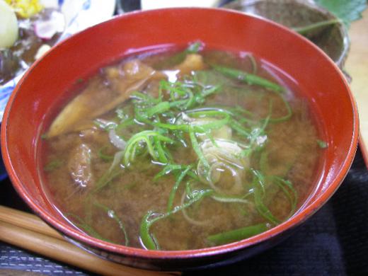 美味しいお味噌汁が・・・/