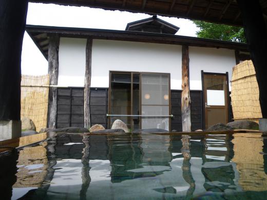 贅沢な露天風呂/