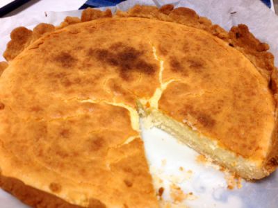 《米粉レシピ》米粉のカテージチーズケーキ ：画像