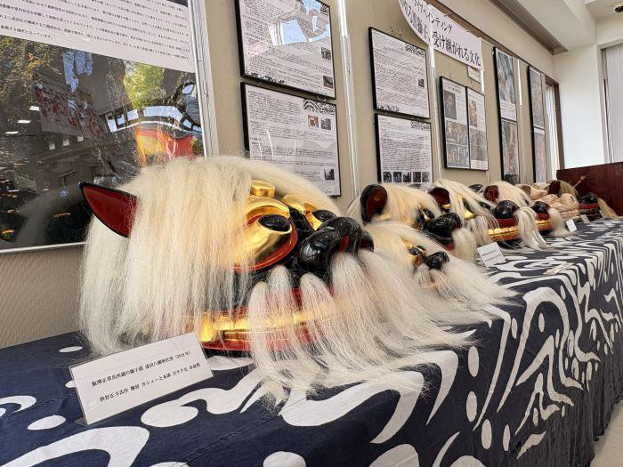 『描かれる黒獅子、受け継がれる文化 』 ～獅子頭展示 × ライブペインティング～：画像