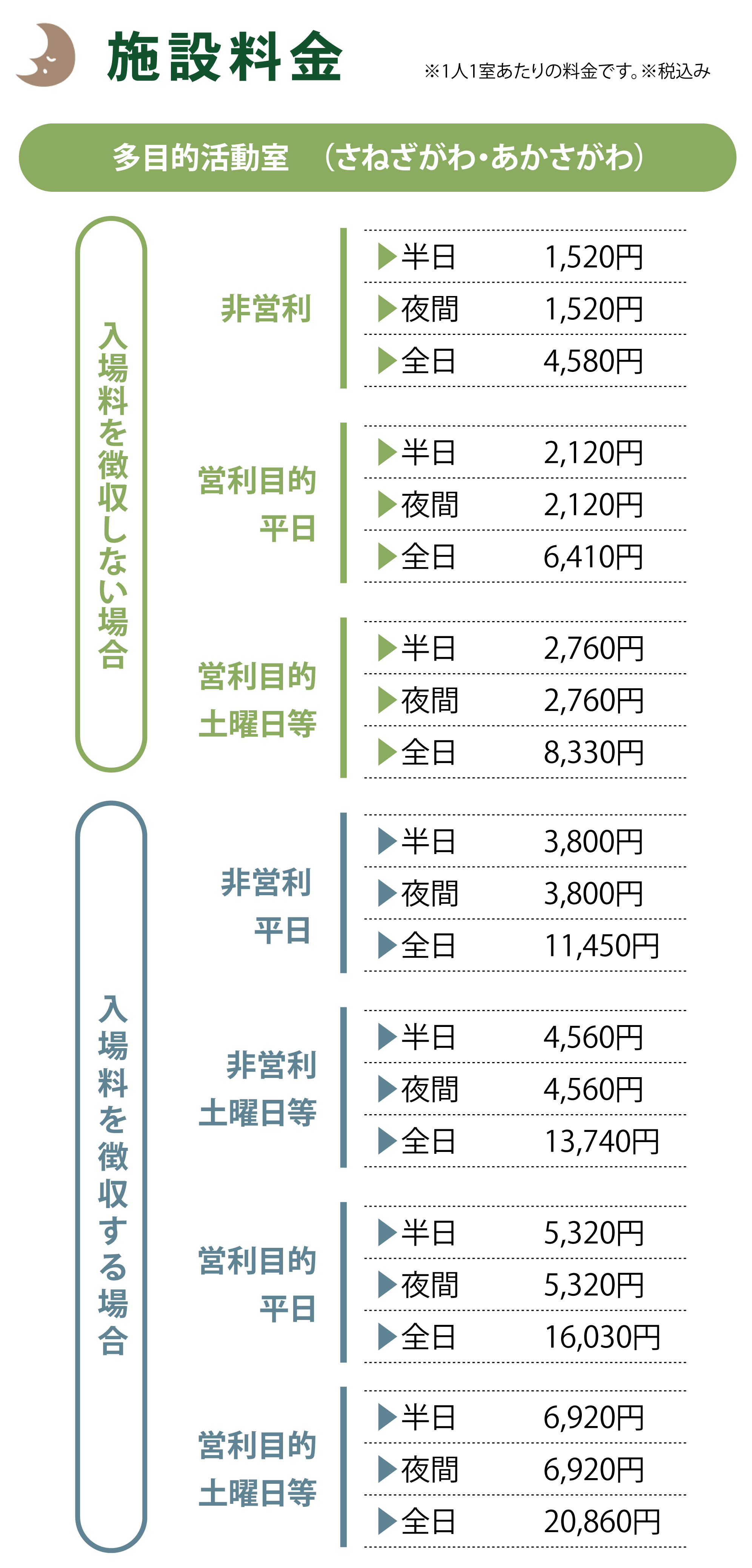 多目的活動室 (さねざがわ・あかさがわ)