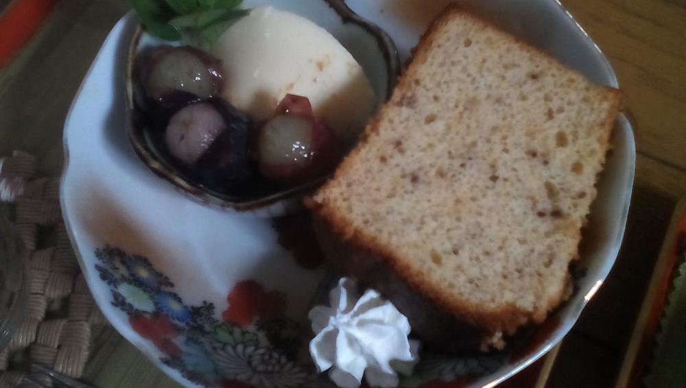 ★。★今日のケーキセットは…美蔵：画像