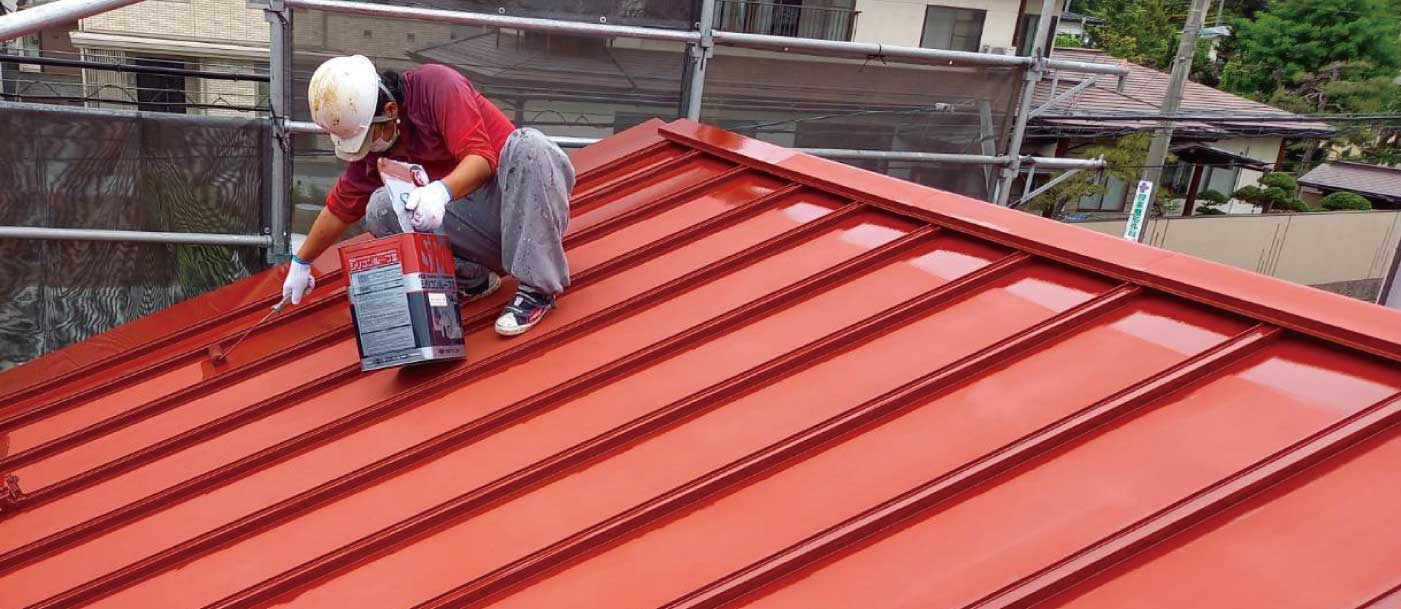 屋根塗装2