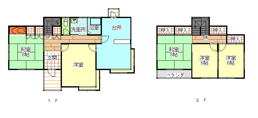detached 山形県上山市朝日台一丁目9-8