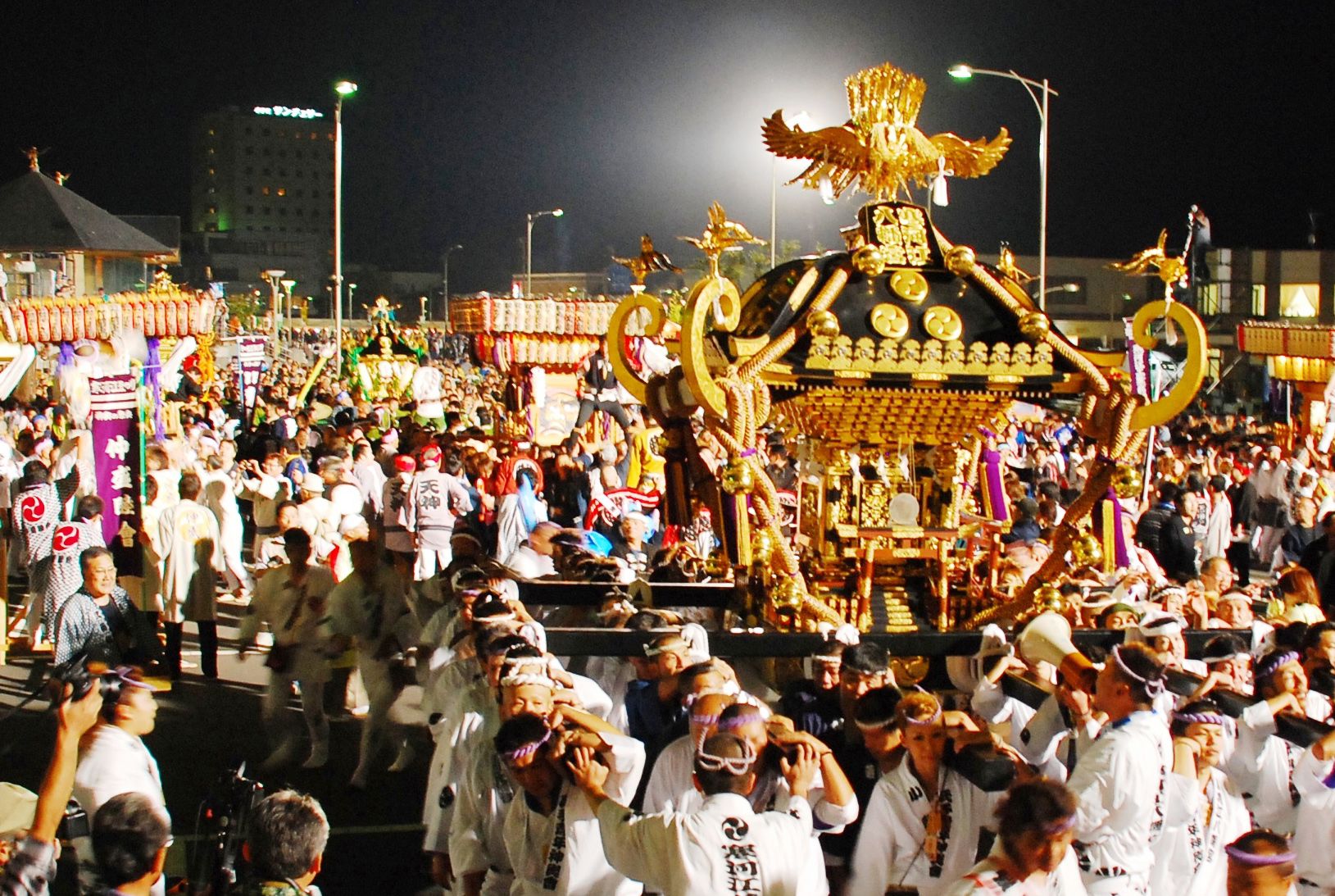 寒河江まつり 神輿の祭典 日本一さくらんぼの里さがえ さがえ観光ガイド 寒河江市観光物産協会